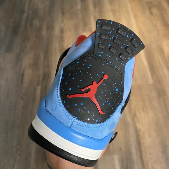 Air Jordan Retro 4 Travis Scott Cactus Jack Mens - Picture 6 of 6